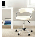 Silver Orchid Kelly Cream Desk Chair - 21W x 21D x 27H