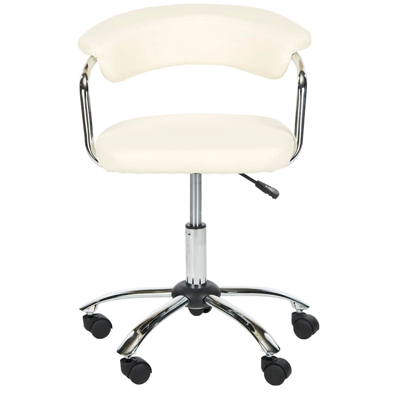 Cream Desk Chair - 21W x 21D x 27H