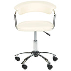 Cream Desk Chair - 21W x 21D x 27H