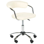 Cream Desk Chair - 21W x 21D x 27H
