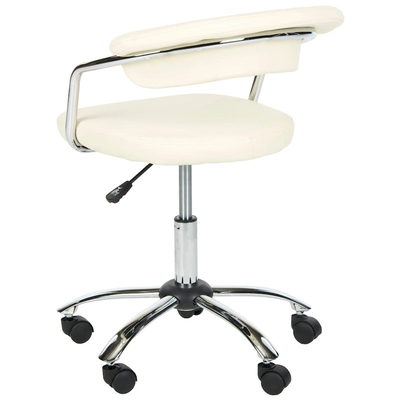 Cream Desk Chair - 21W x 21D x 27H