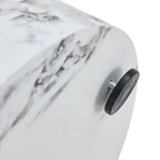 15.7 Modern Round Coffee Table with Fashionable Pattern and Stable Base for Living Room