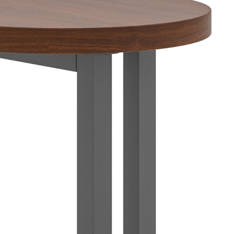 Brown Wood End Table - 18' x 18' x 20'