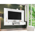 Mid Century Modern Wood 70.86 Floating Living Room Entertainment Furniture