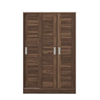 3-Door Shutter Wardrobe with shelves For Bedroom
