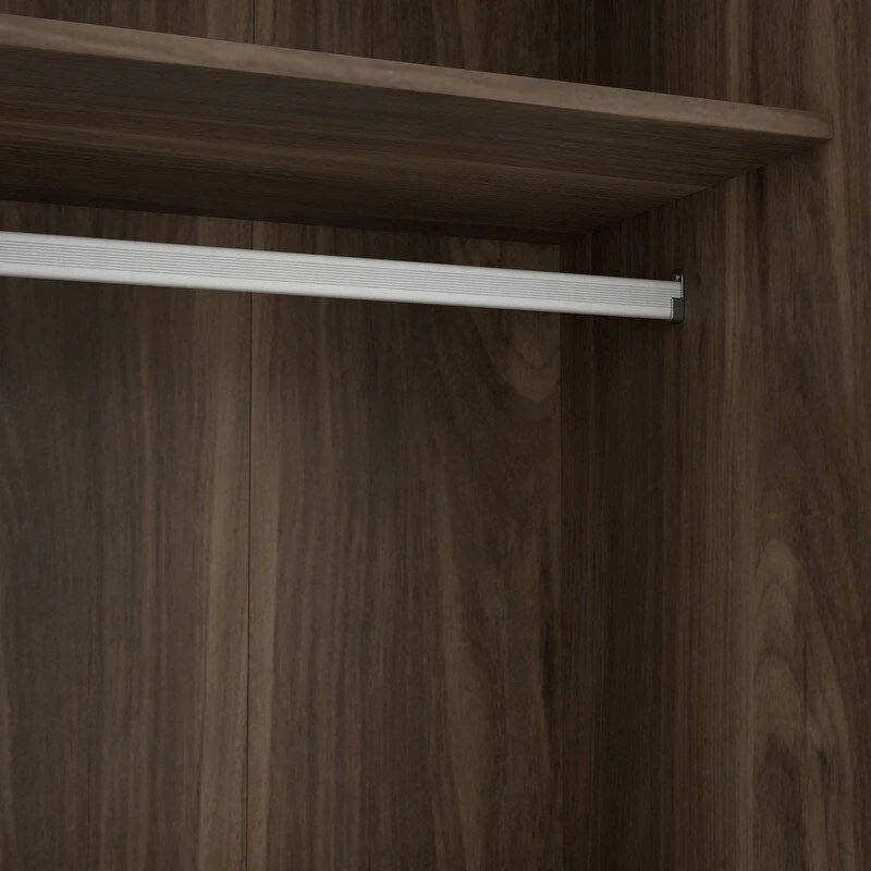 3-Door Shutter Wardrobe with shelves For Bedroom
