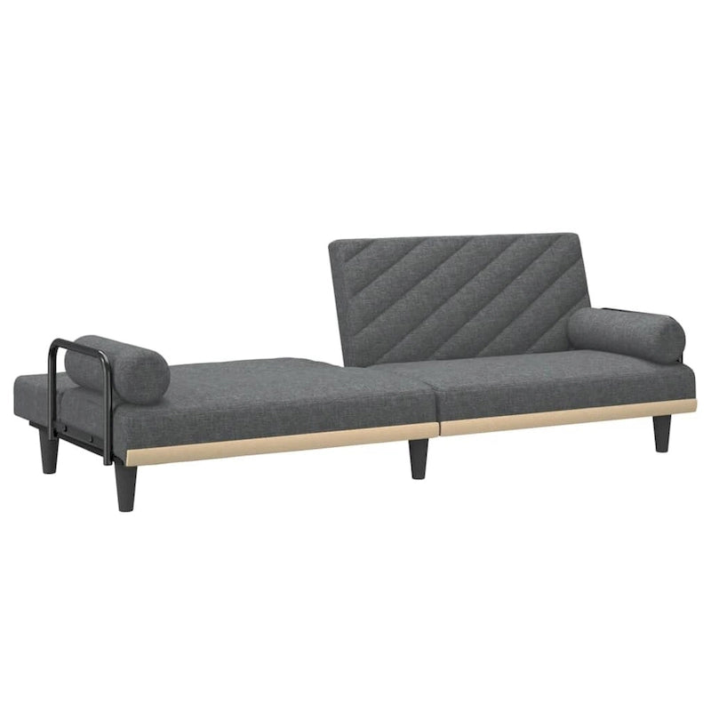 Sleeper Sofa with Armrests Sofa Couch Recliner Chair Loveseat Fabric - 80.7 x 35 x 27.6