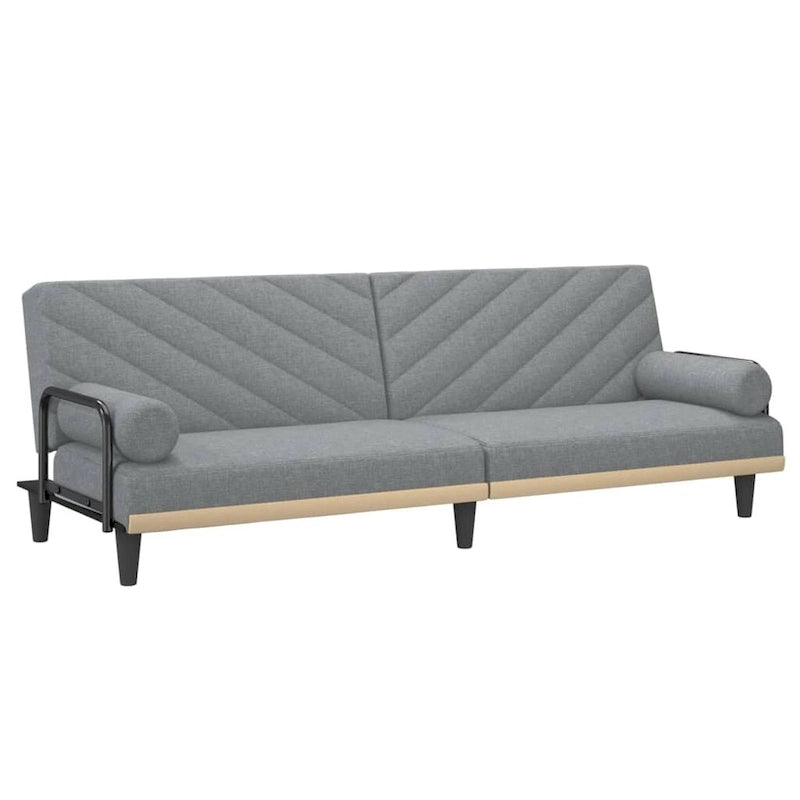 Sleeper Sofa with Armrests Sofa Couch Recliner Chair Loveseat Fabric - 80.7 x 35 x 27.6