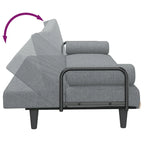 Sleeper Sofa with Armrests Sofa Couch Recliner Chair Loveseat Fabric - 80.7 x 35 x 27.6