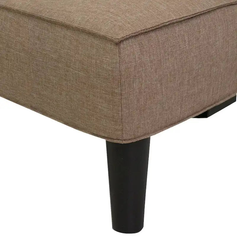 Convertible Futon Sofa Bed with Textured Mattress