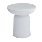 Outdoor Accent Table - Dark Gray or White