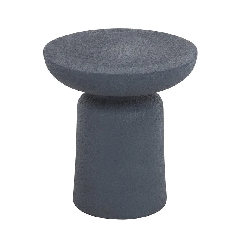 Outdoor Accent Table - Dark Gray or White