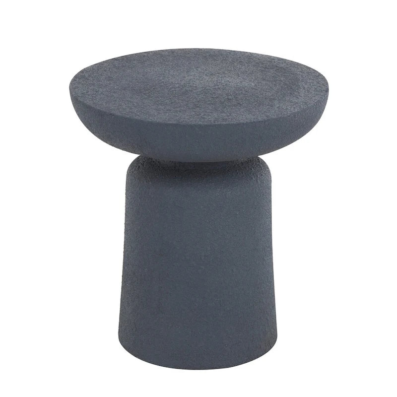 Outdoor Accent Table - Dark Gray or White