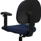 Fabric Drafting Chair with Arms (Cylinders: 22.5-27H or 26-30.5H)